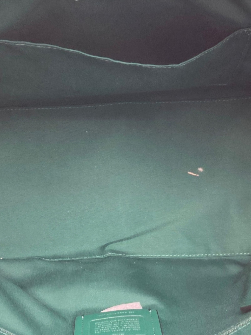 Coach Meadow Dark Green Shoulder Bag - Picture 5 of 6